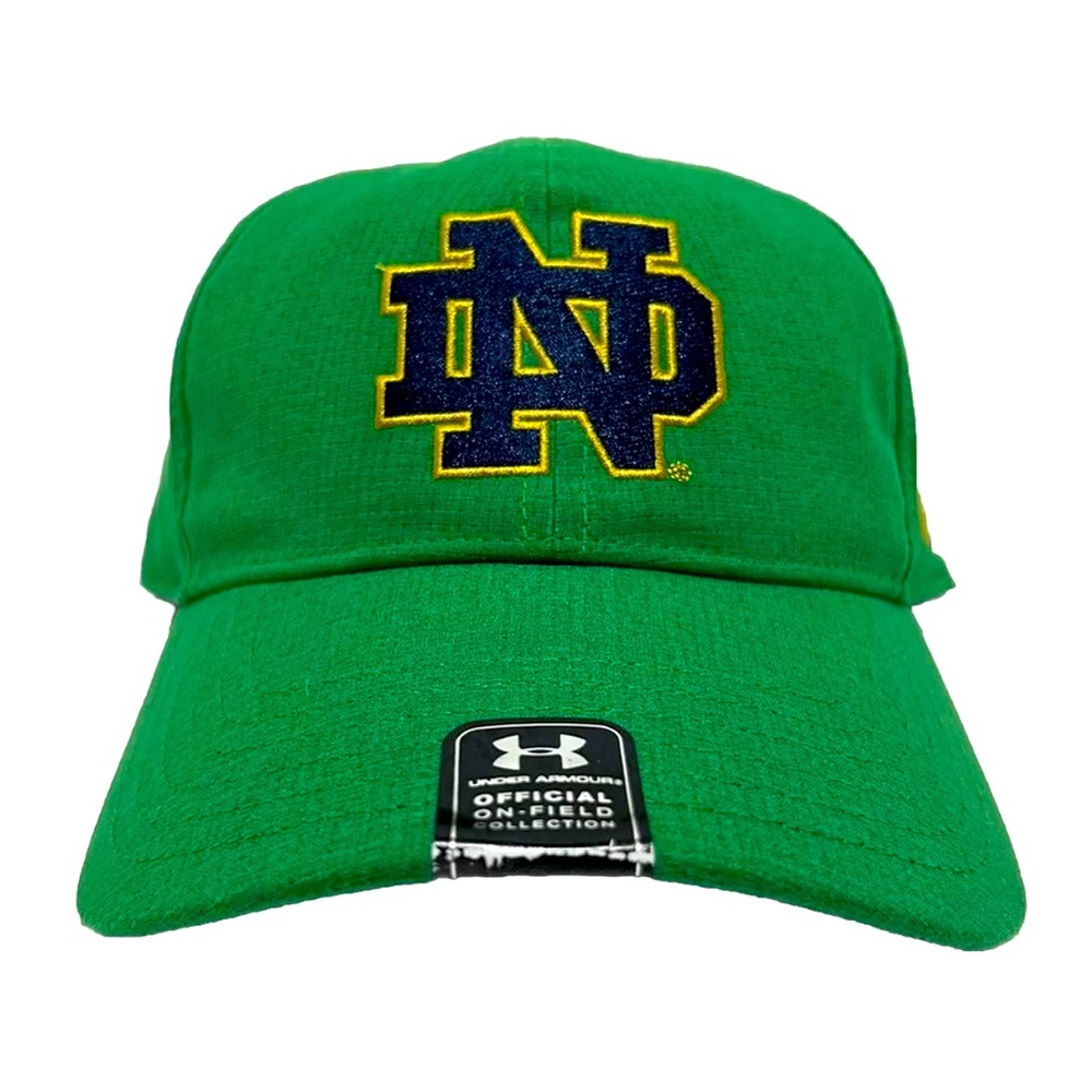 NWT Notre Dame Fighting Irish Under Armour Womens Embroidered Adjustable Hat Cap